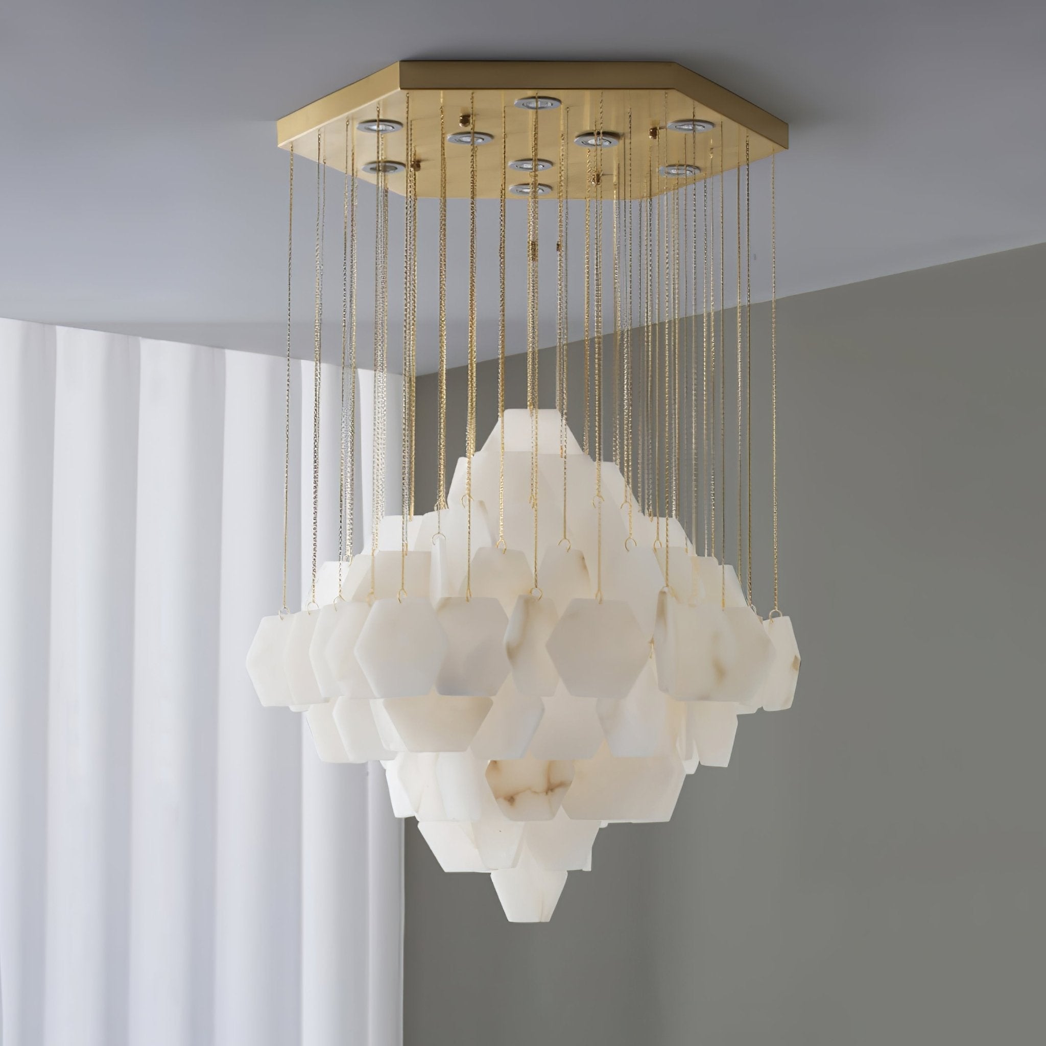 Aurelia Luxury Alabaster Chandelier