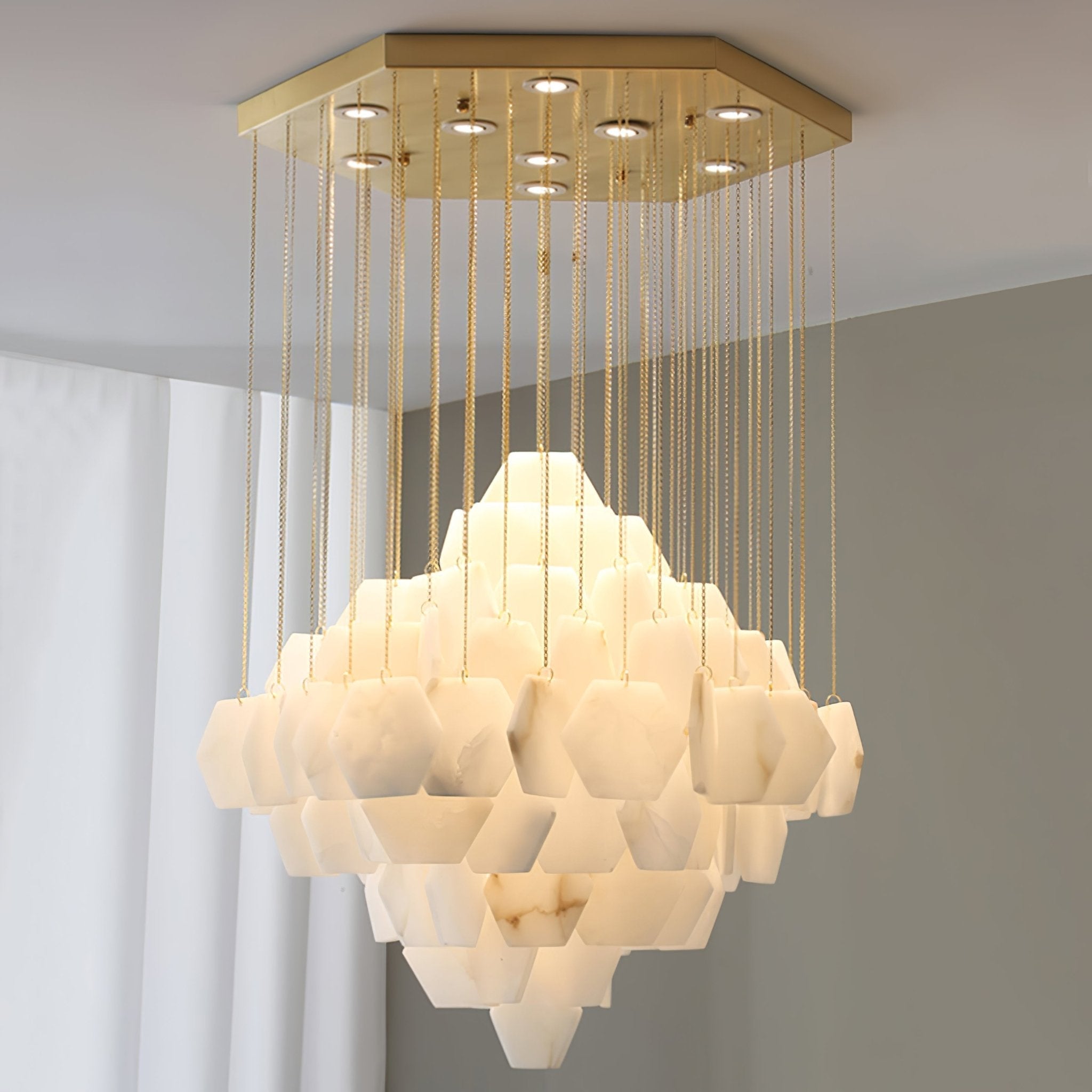 Aurelia Luxury Alabaster Chandelier