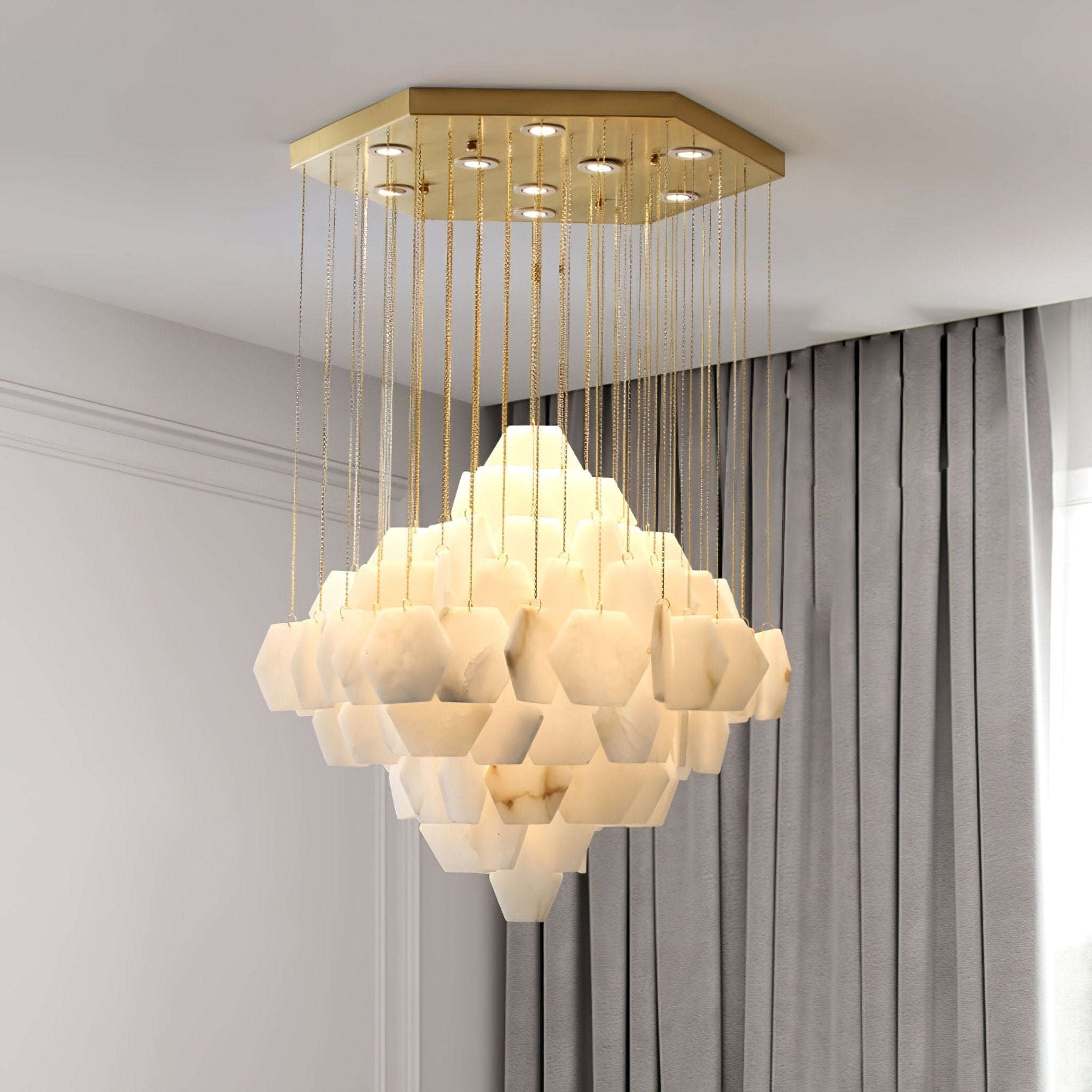 Aurelia Luxury Alabaster Chandelier