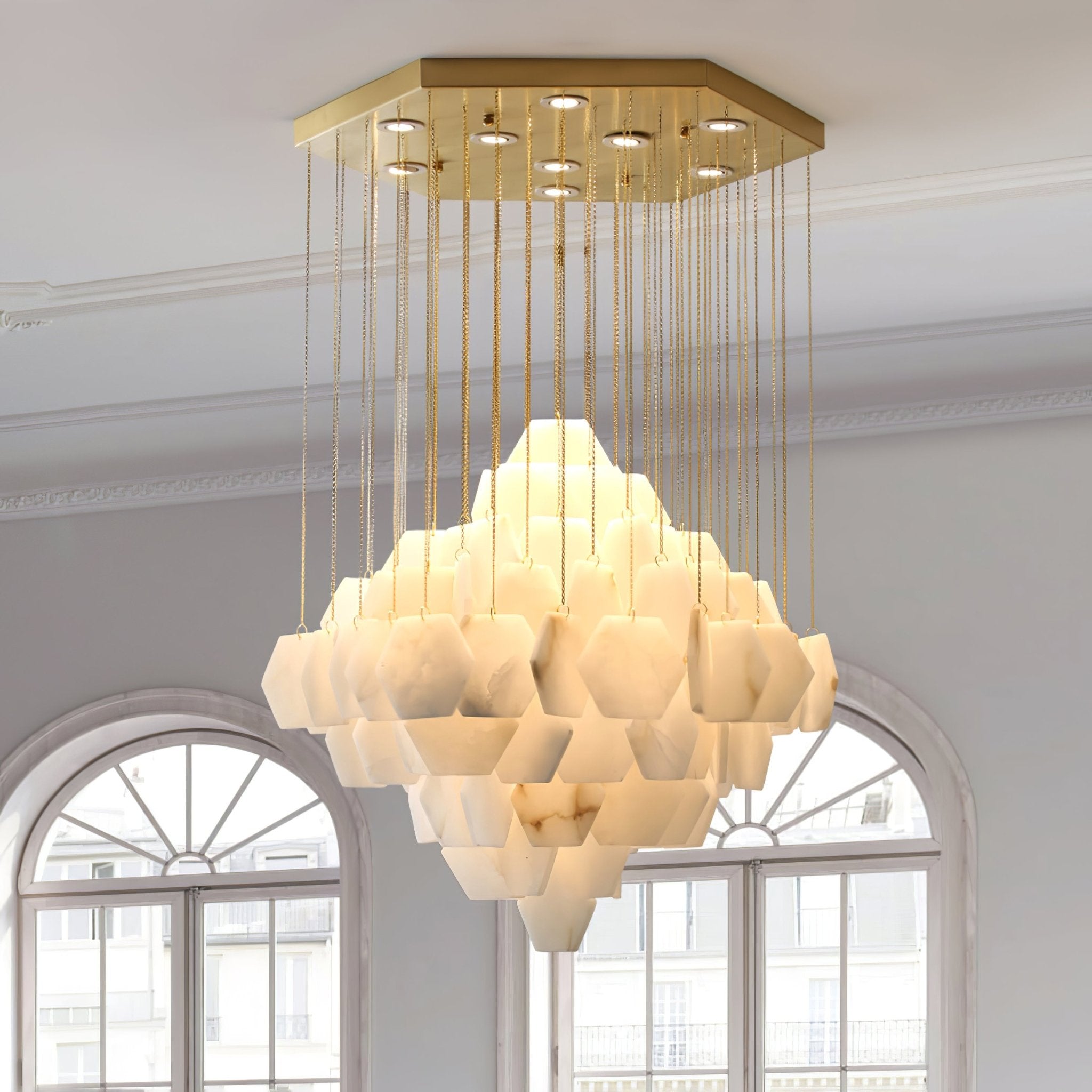 Aurelia Luxury Alabaster Chandelier