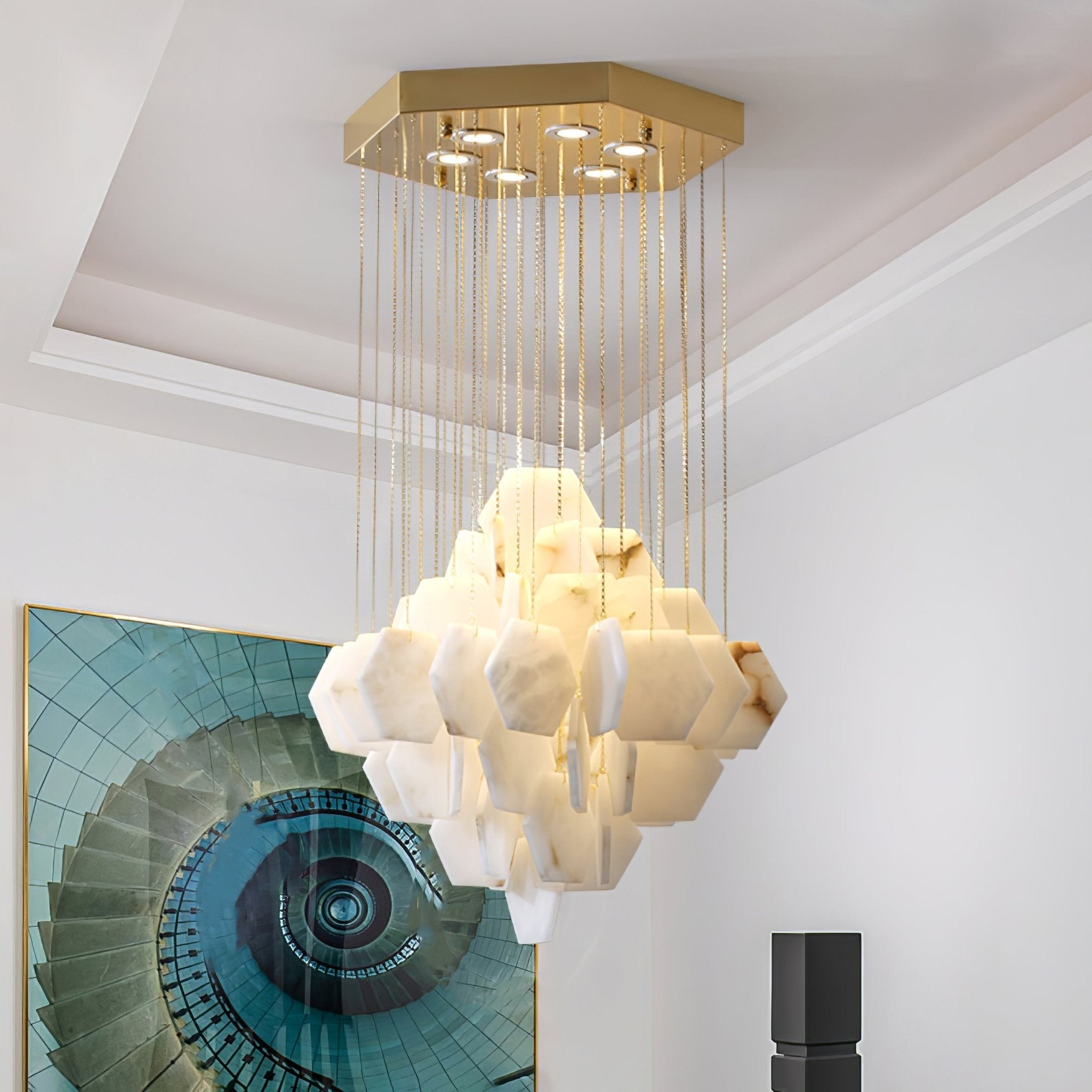 Aurelia Luxury Alabaster Chandelier