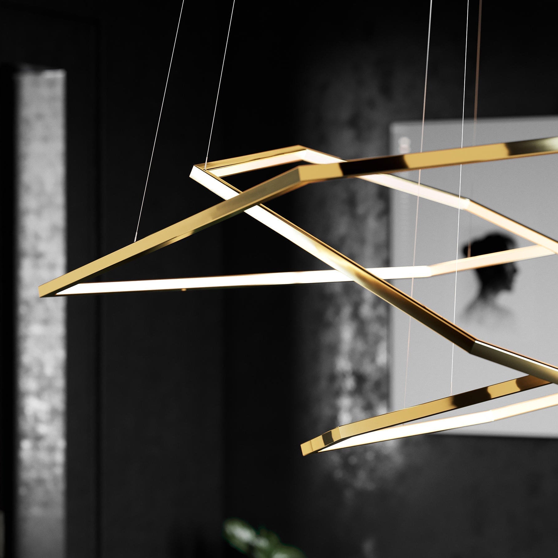 Ilira Modern Minimalist Acrylic Chandelier - Letslighting
