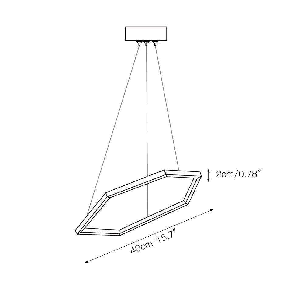 Ilira Modern Minimalist Acrylic Chandelier - Letslighting