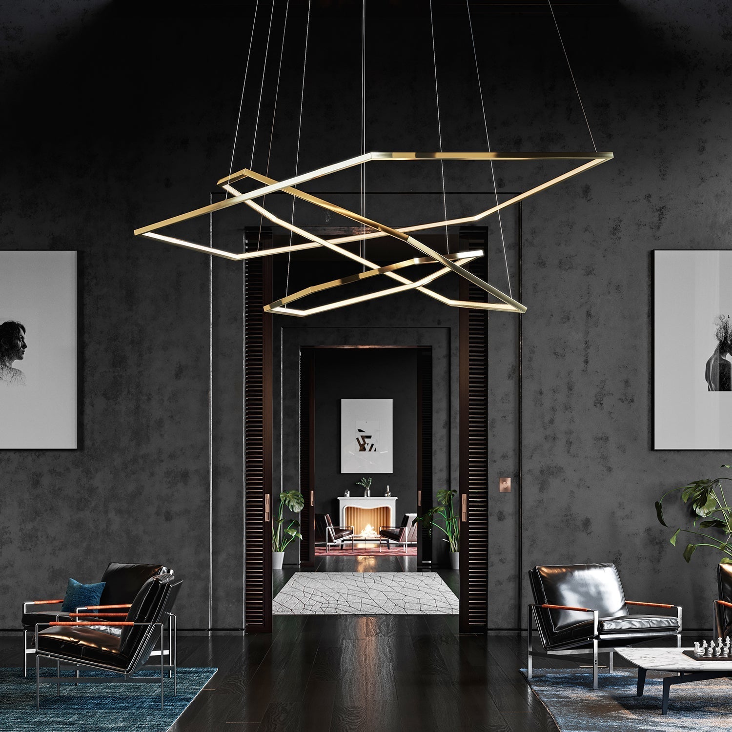 Ilira Modern Minimalist Acrylic Chandelier - Letslighting