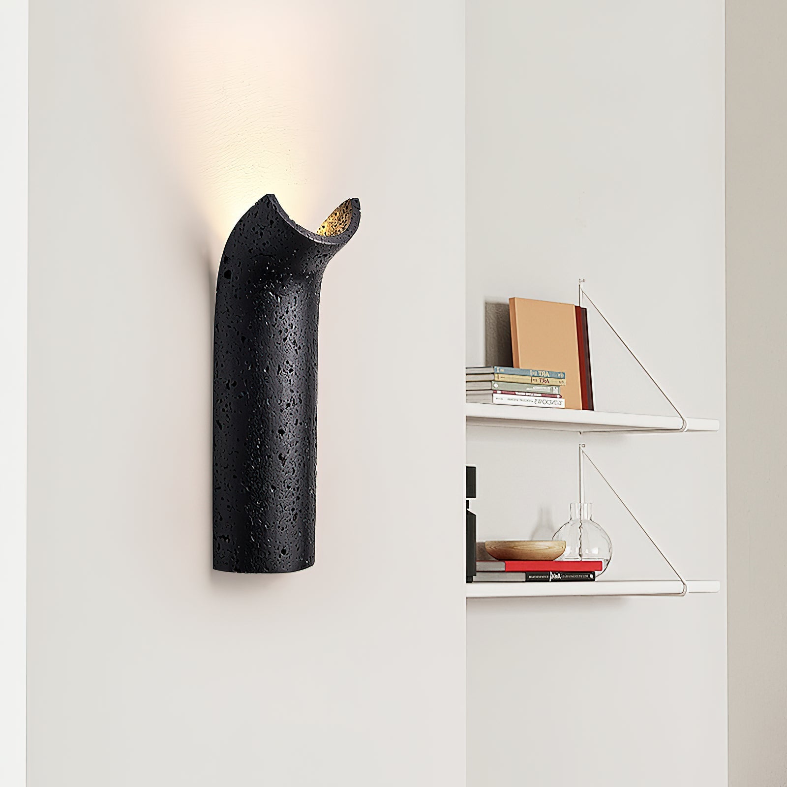 Cusolion Modern Minimalist Travertine Wall Lamp - Letslighting