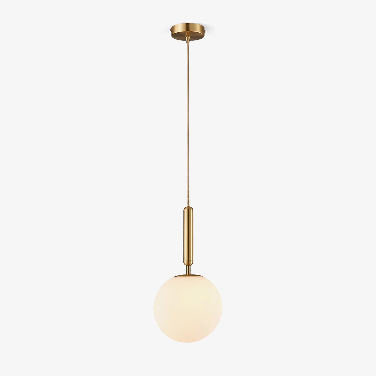 Orbita Minimalist Brass Pendant Light - Letslighting
