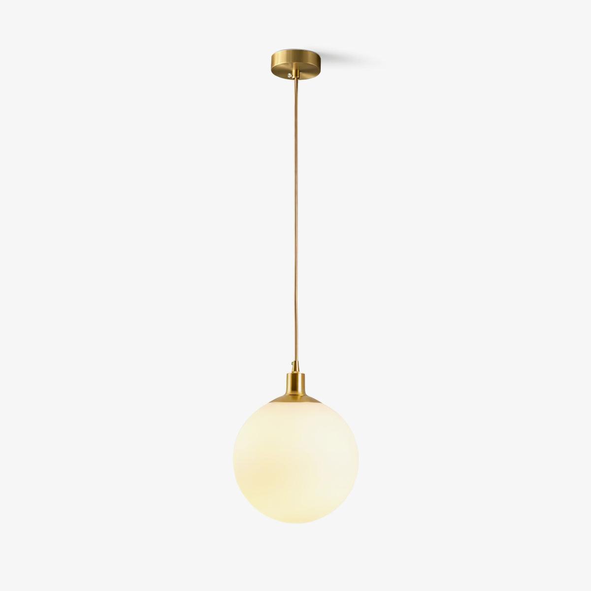 Orbita Minimalist Brass Pendant Light - Letslighting