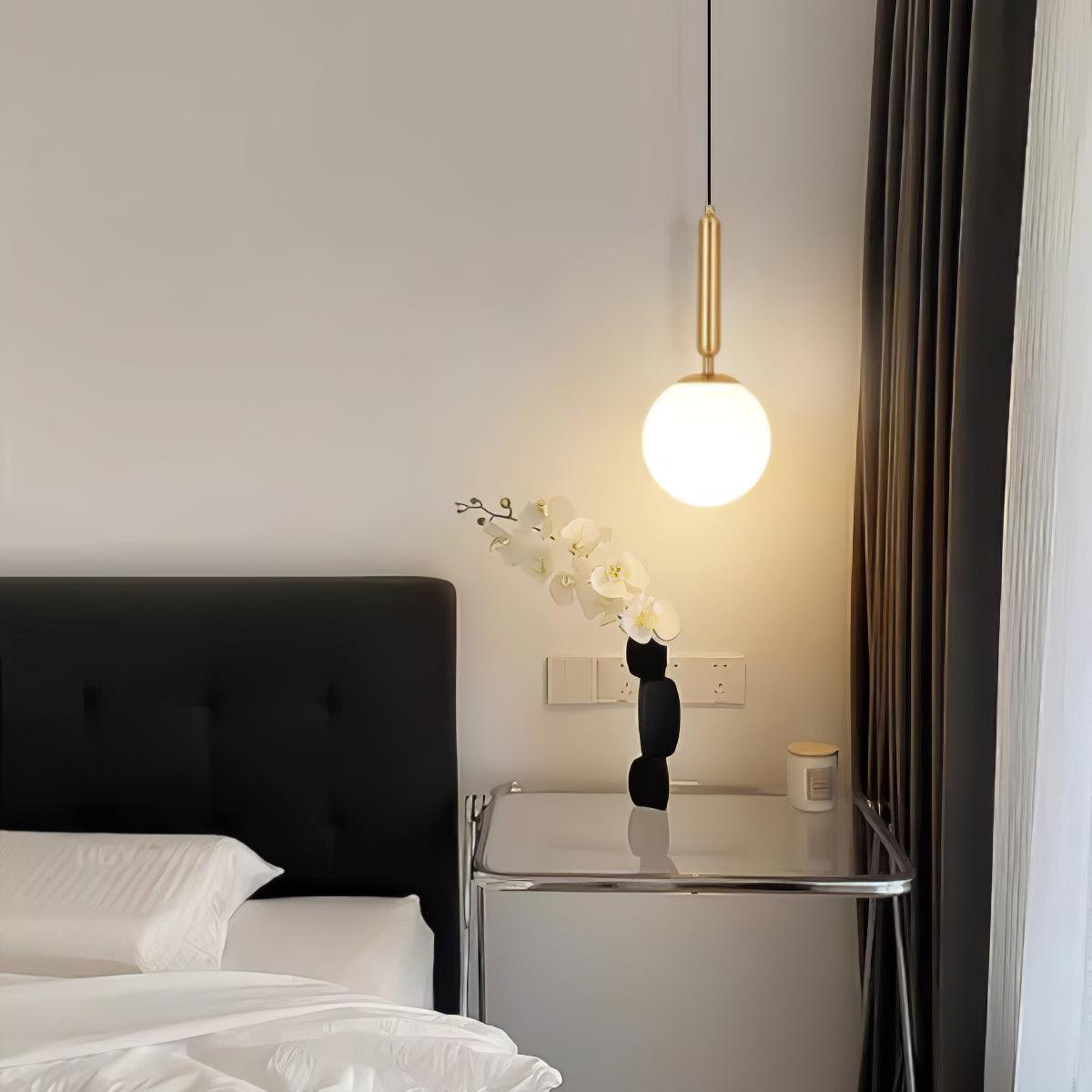 Orbita Minimalist Brass Pendant Light - Letslighting