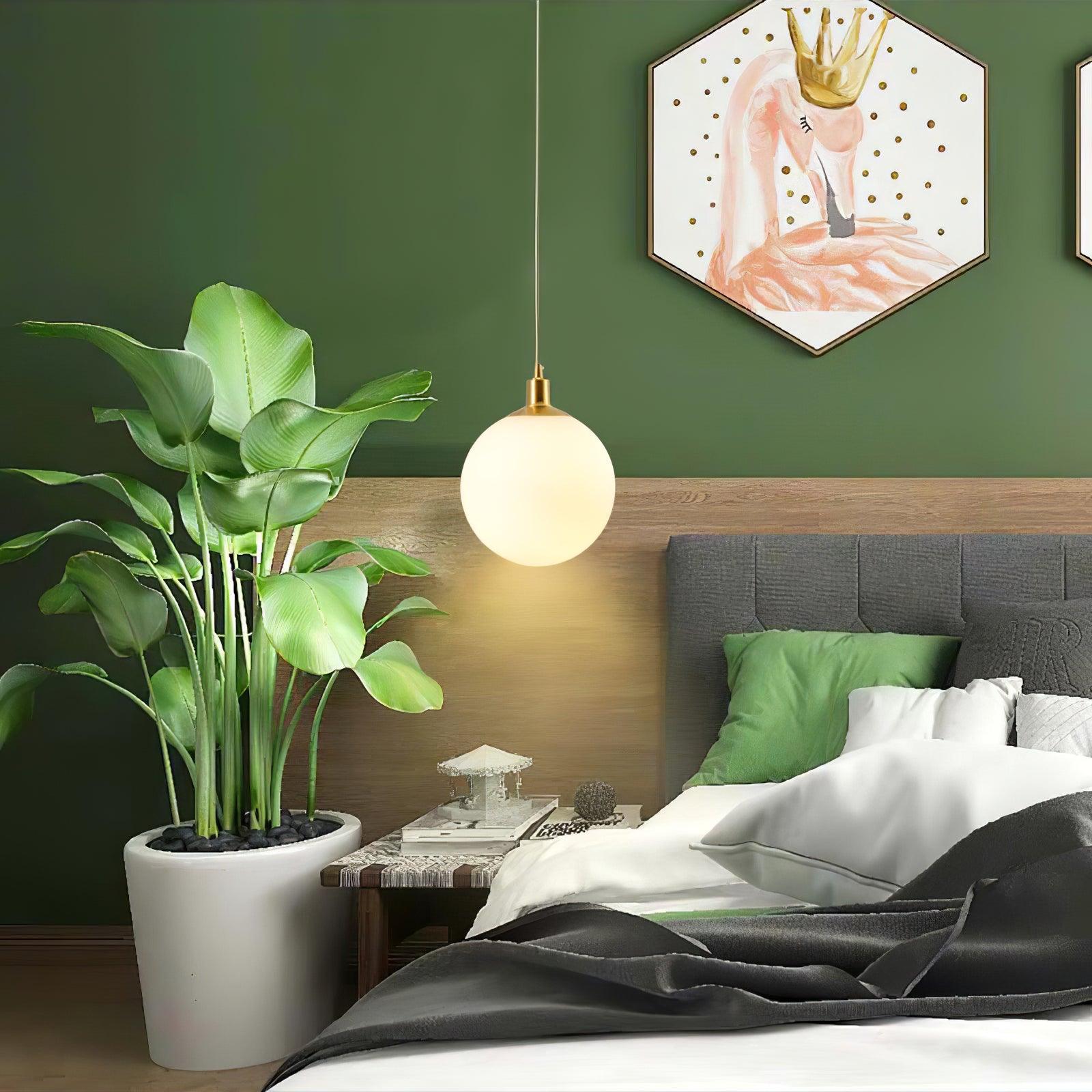 Orbita Minimalist Brass Pendant Light - Letslighting