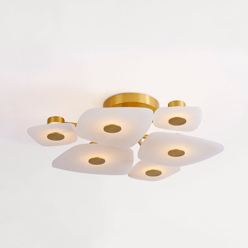Cothaiel Individual Creativity Alabaster Ceiling Lamp - Letslighting