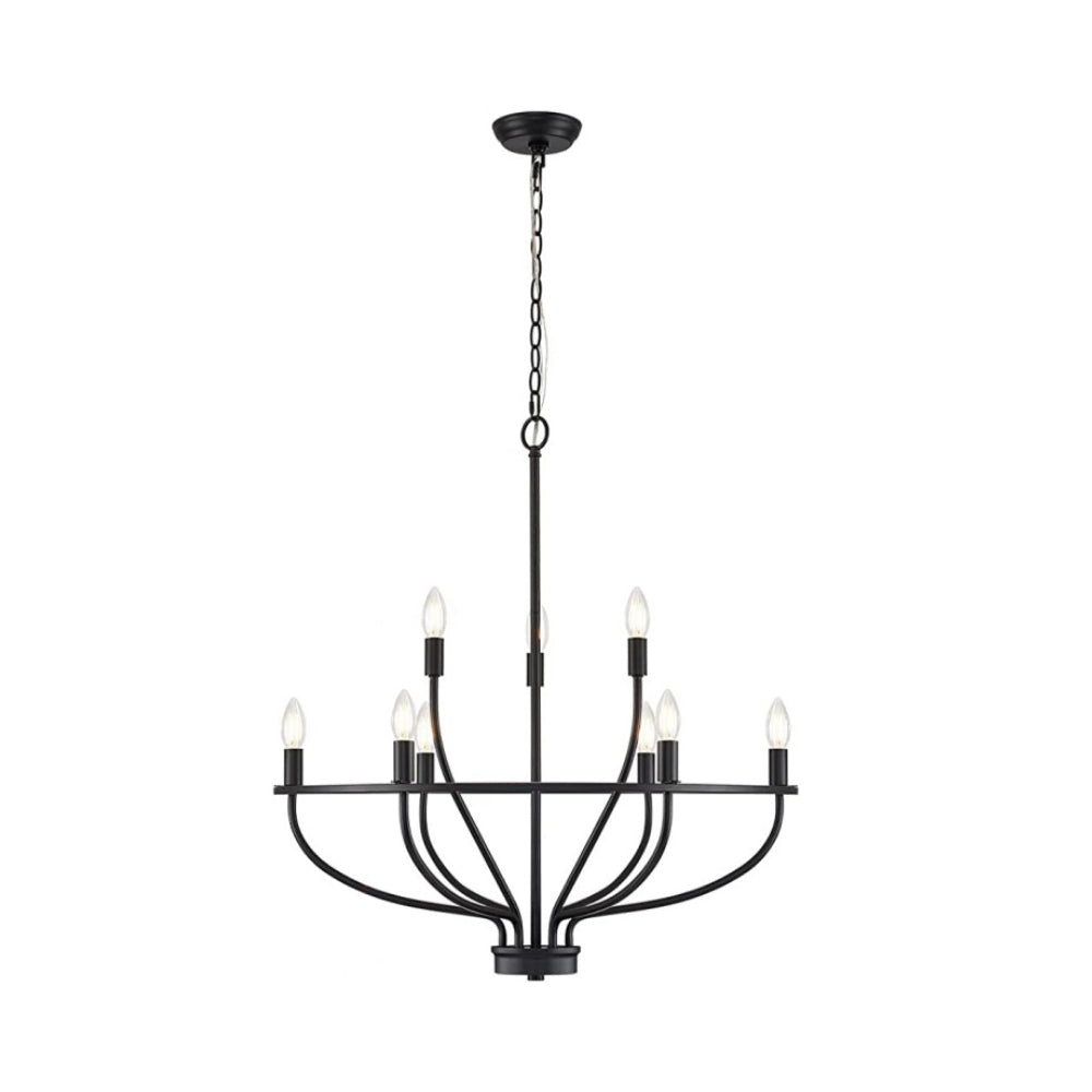 Myphaos Vintage Industrial HomePlace Brass Chandelier - Letslighting