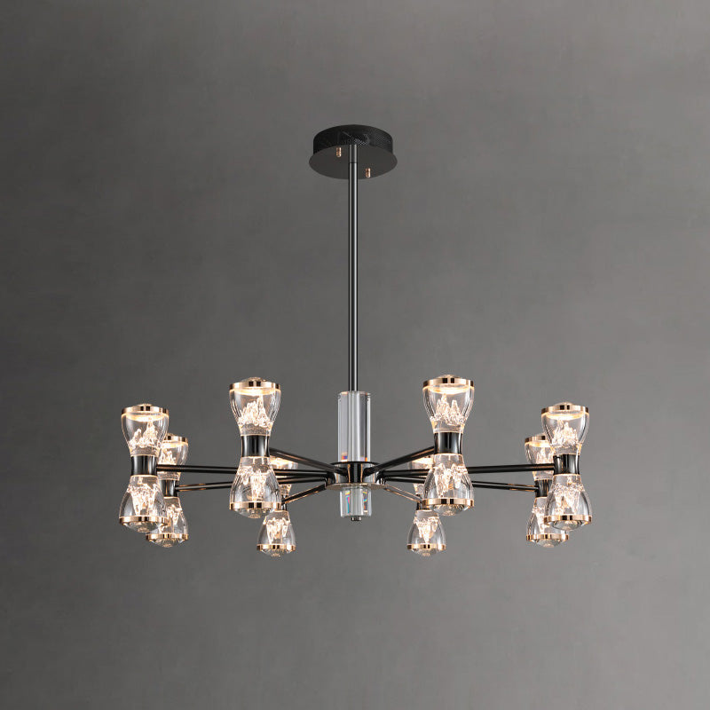 Orvelion Postmodern Luxury Honeycomb LED Acrylic Chandelier - Letslighting