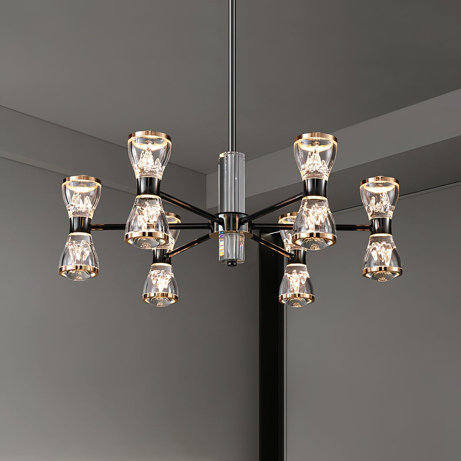 Orvelion Postmodern Luxury Honeycomb LED Acrylic Chandelier - Letslighting