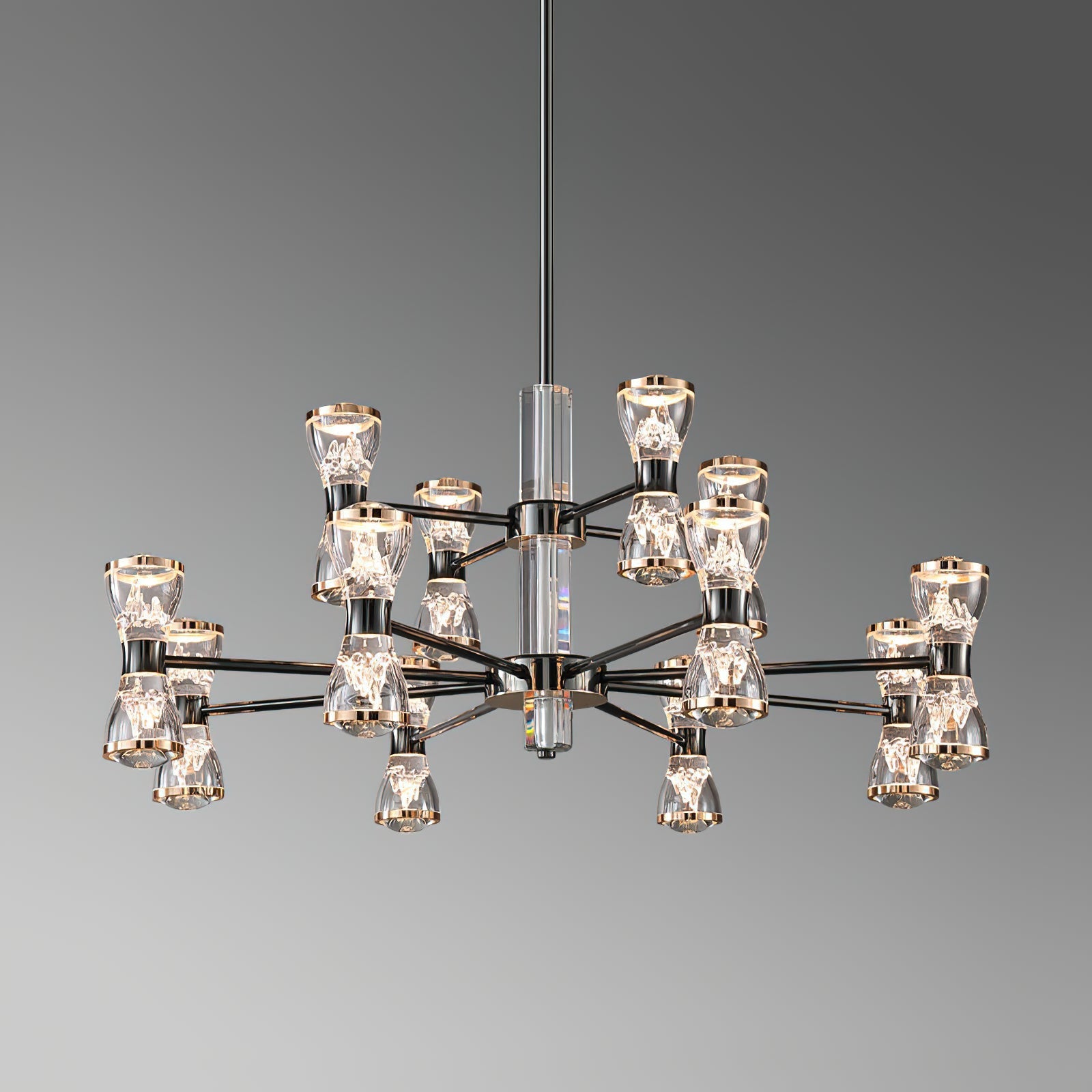 Orvelion Postmodern Luxury Honeycomb LED Acrylic Chandelier - Letslighting