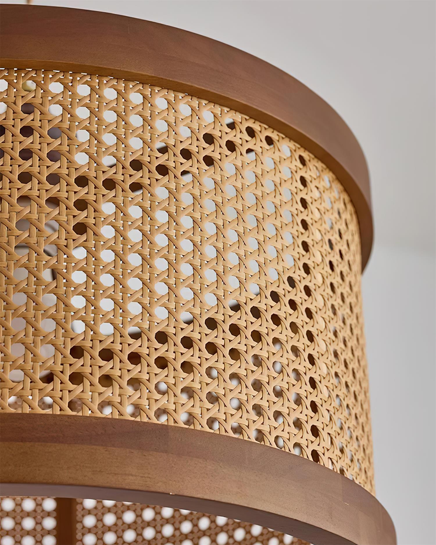 Gudon Woven Rattan Pendant Lamp - Letslighting