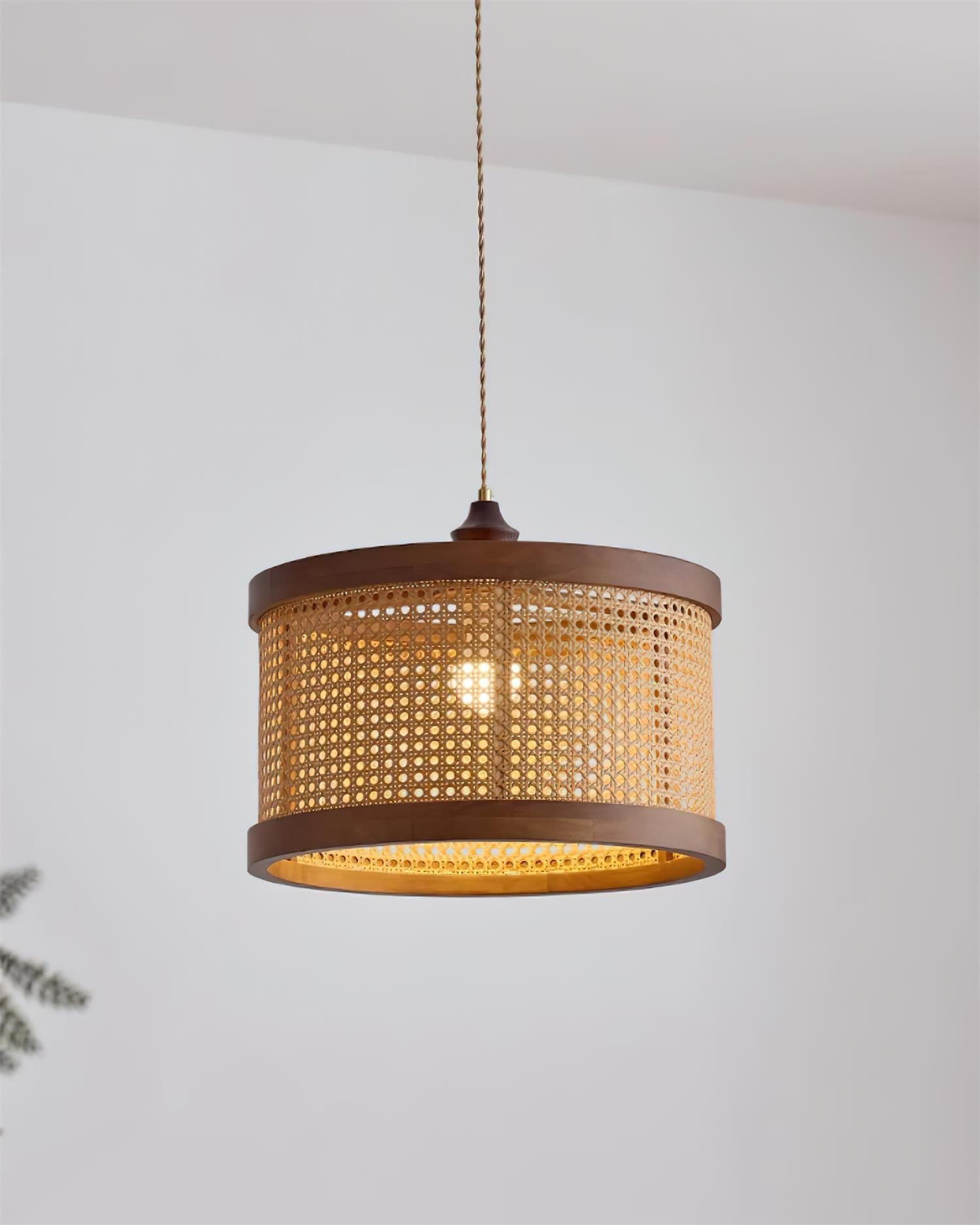 Gudon Woven Rattan Pendant Lamp - Letslighting