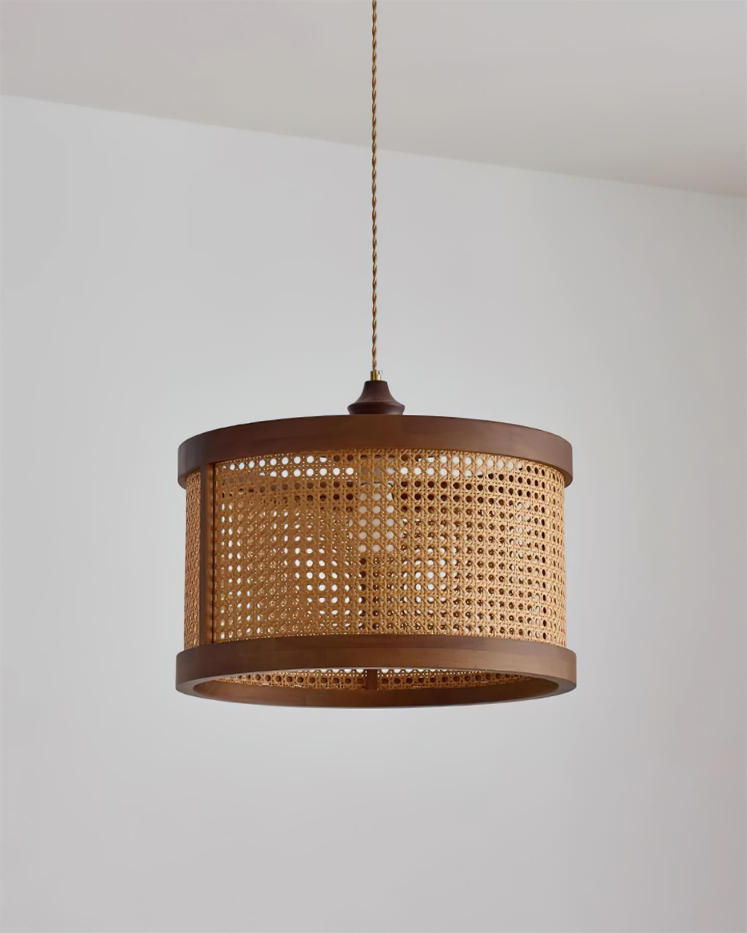 Gudon Woven Rattan Pendant Lamp - Letslighting