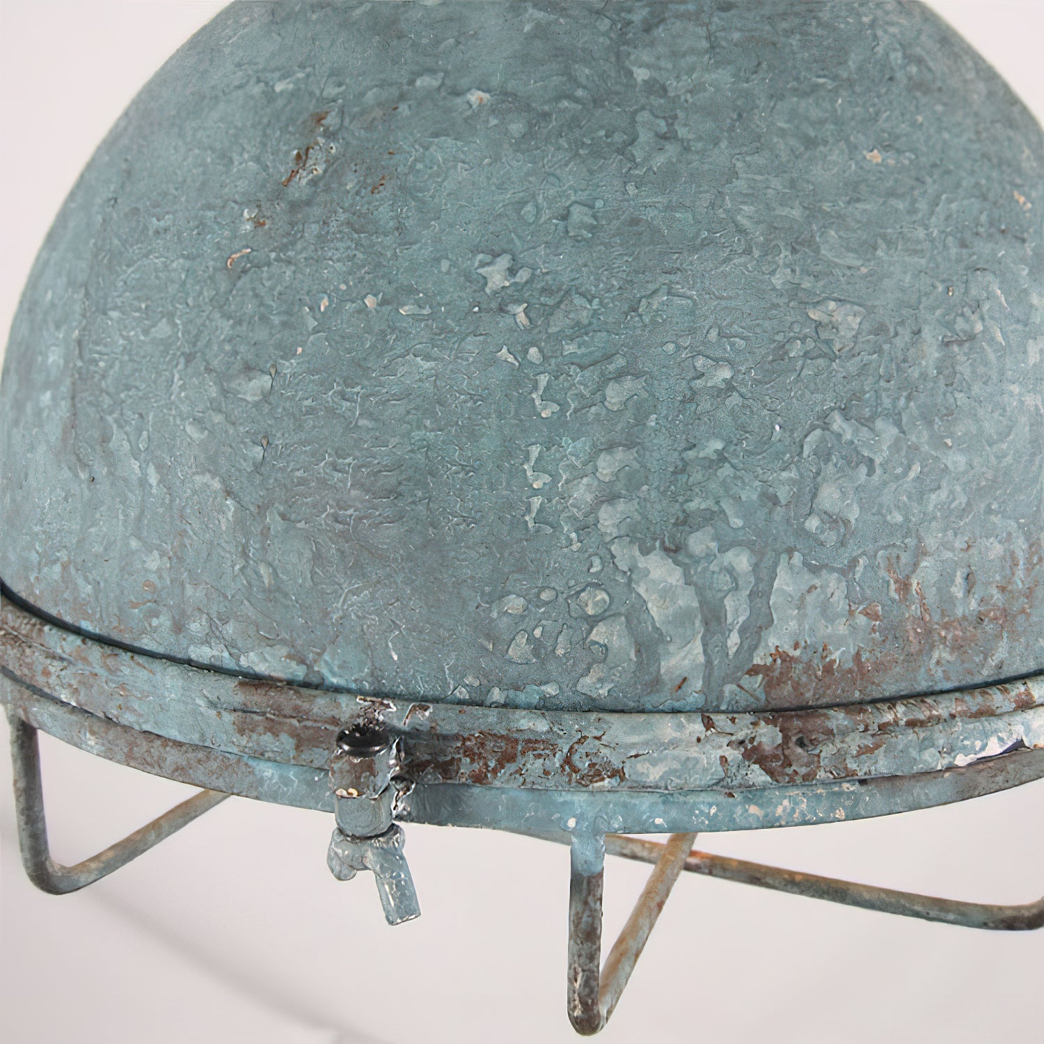 Hopedale Vintage Industrial Antique Green Pendant Light - Letslighting