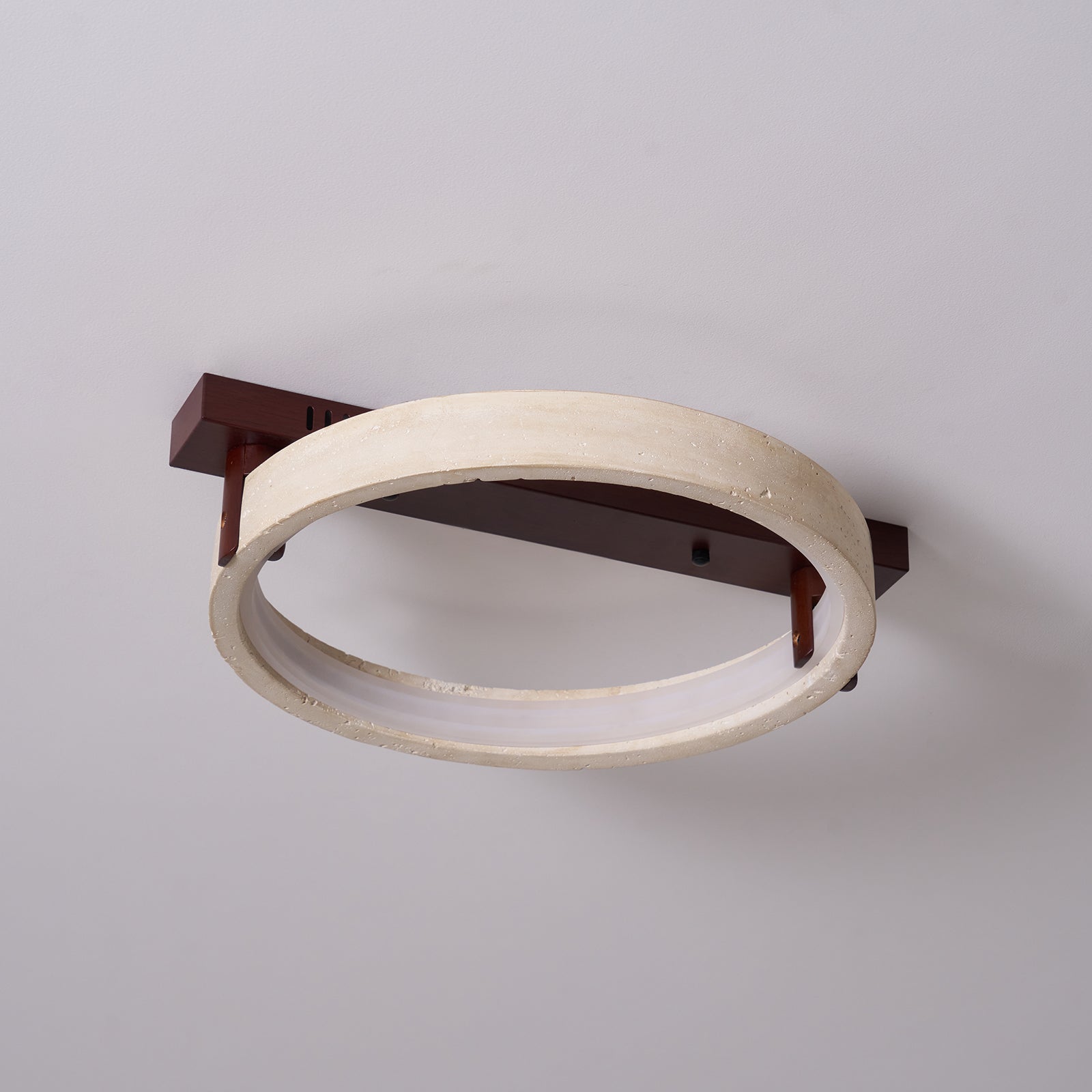 Ivlaeyra Ringed Travertine Wall Light - Letslighting