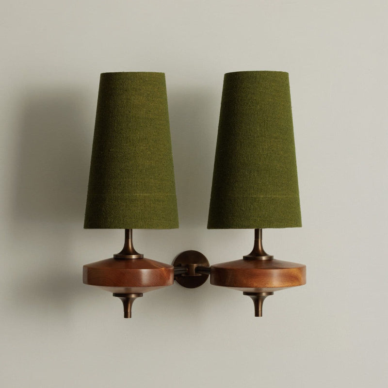 Nydorisra Vintage Antique Brass Wall Lamp - Letslighting