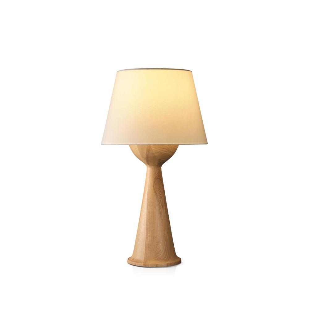 Tempo Vintage Wood Table Lamp - Letslighting