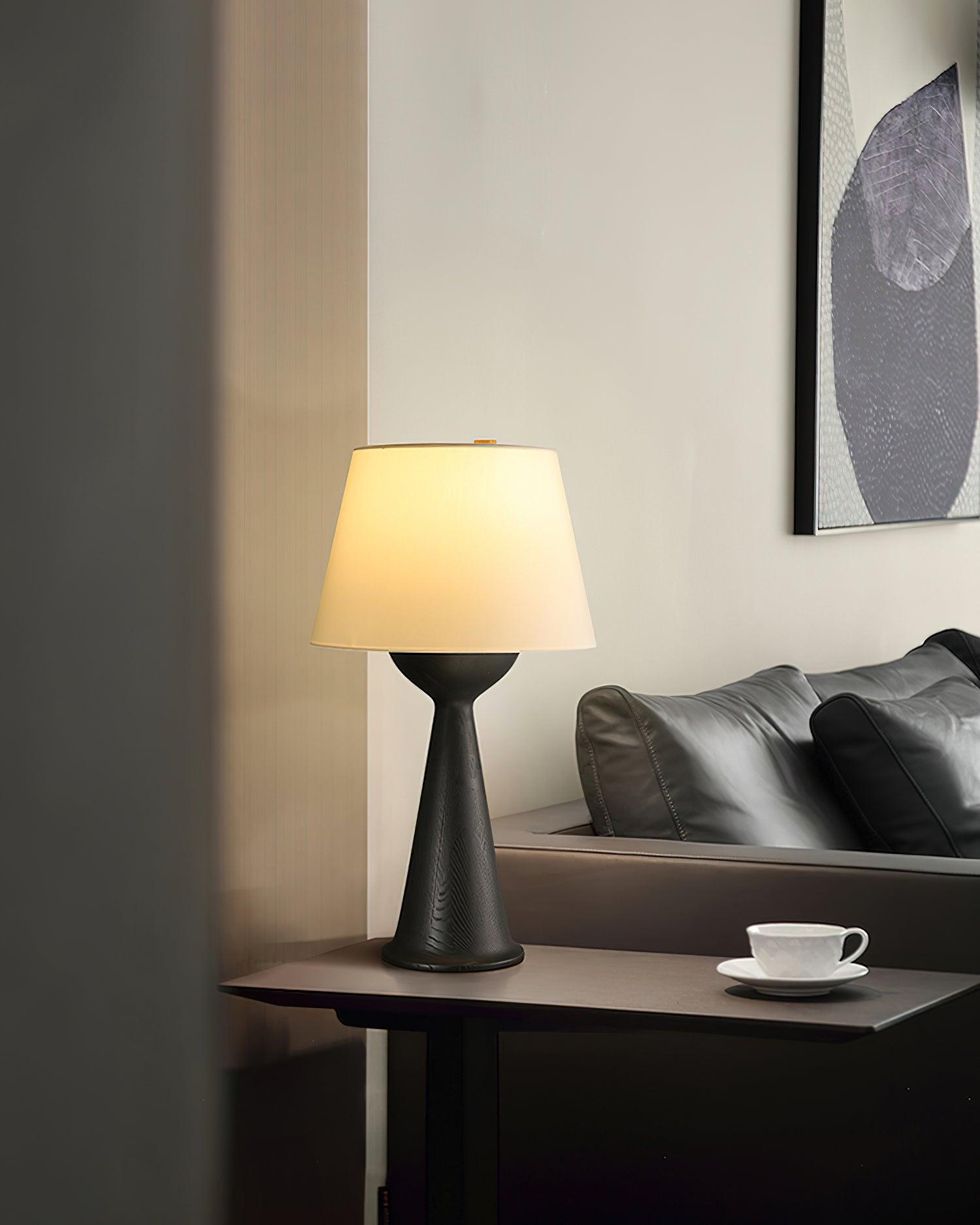 Tempo Vintage Wood Table Lamp - Letslighting