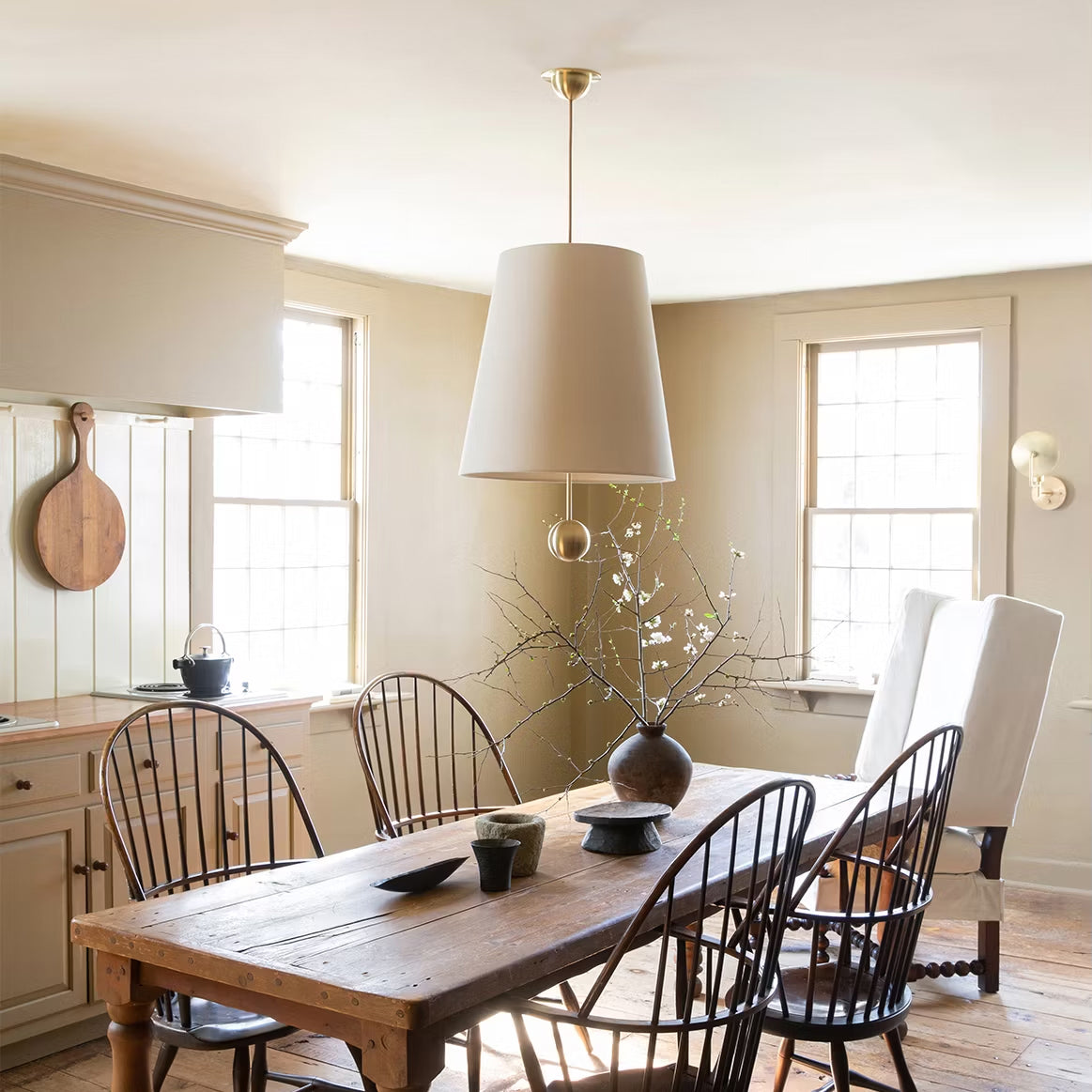 Elphaira Modern Minimalist House Cord Linen Pendant Lamp - Letslighting