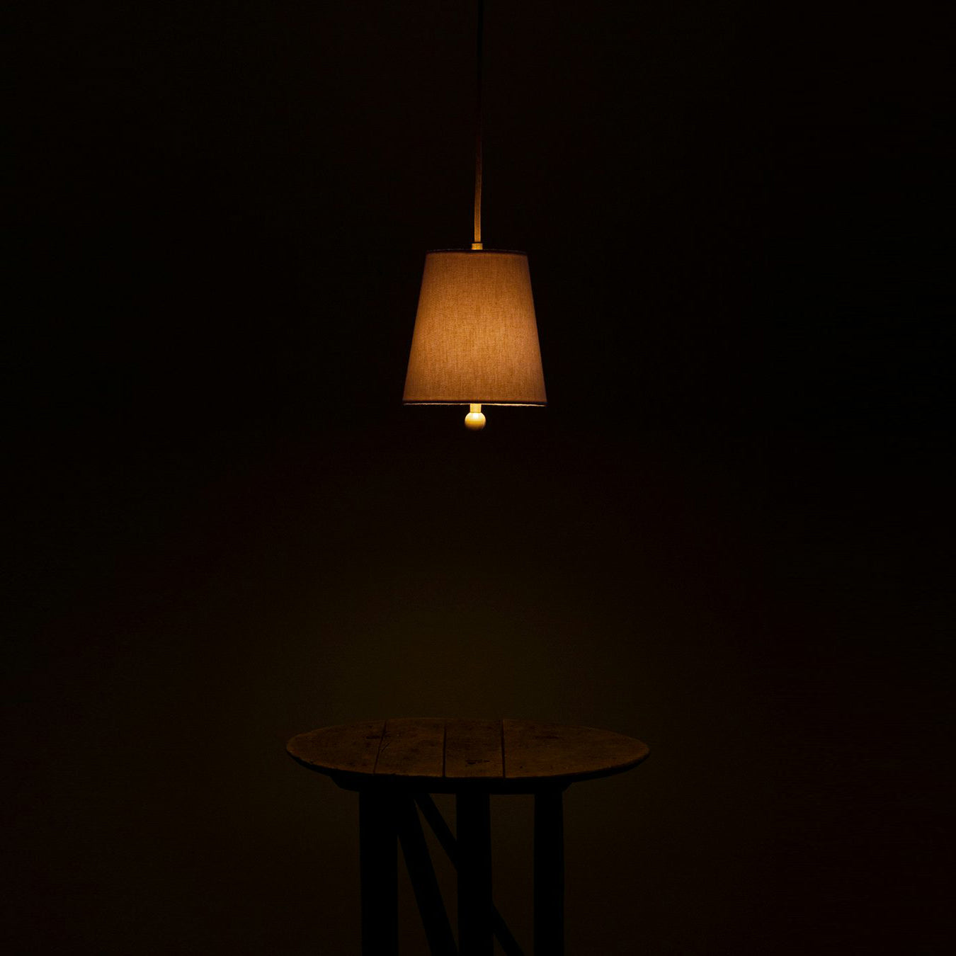 Elphaira Modern Minimalist House Cord Linen Pendant Lamp - Letslighting