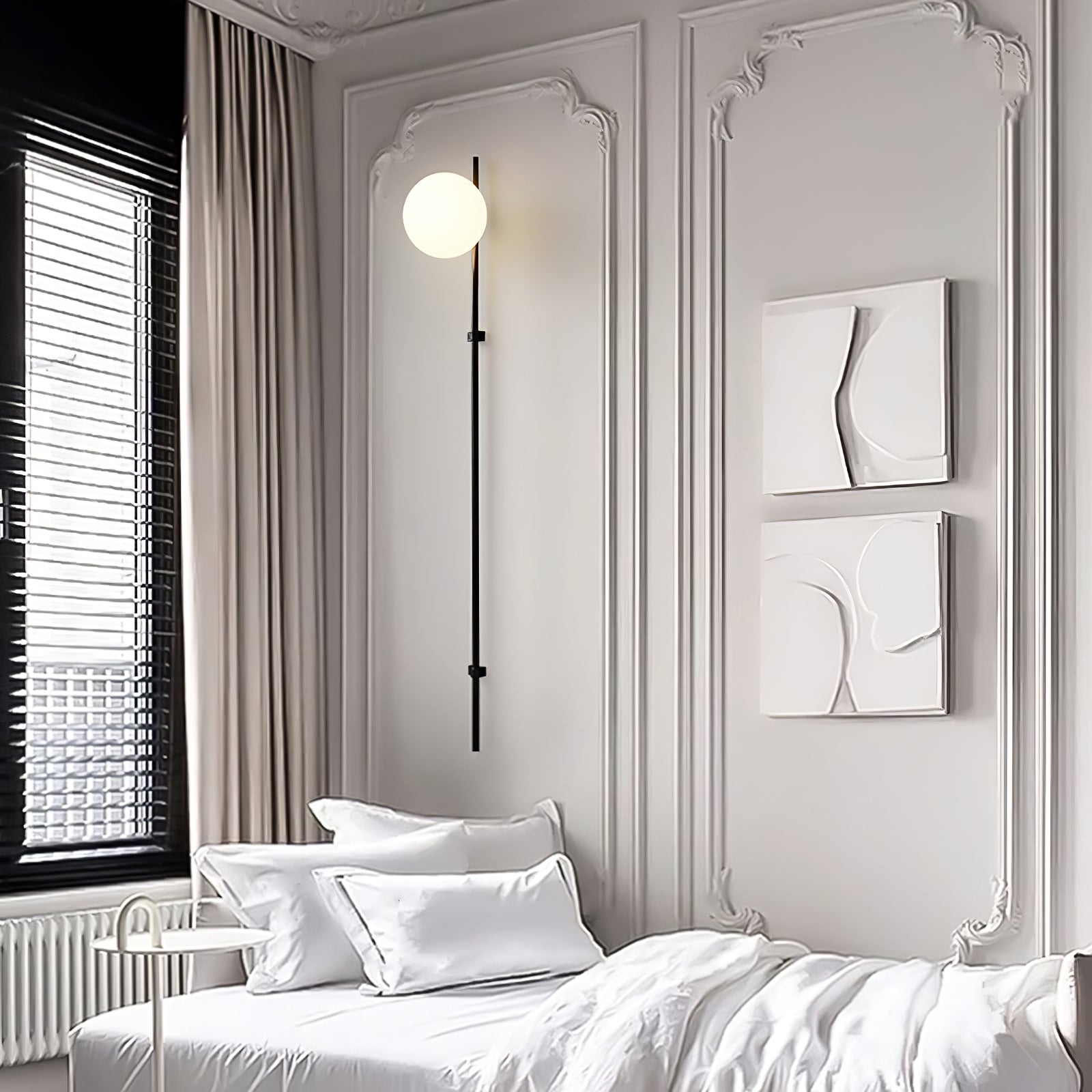 Vitheiel Modern Minimalist Glass Wall Light - Letslighting