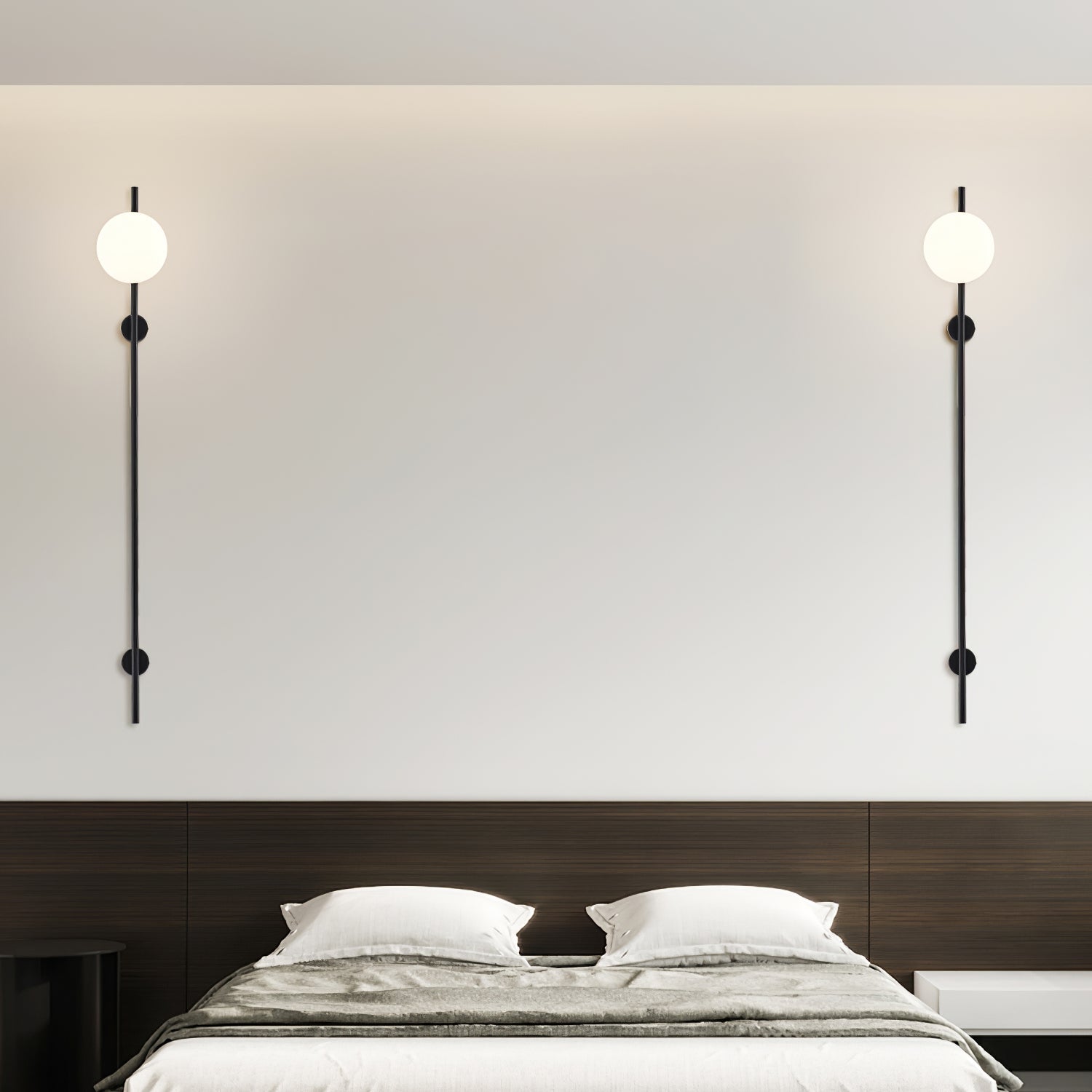 Vitheiel Modern Minimalist Glass Wall Light - Letslighting
