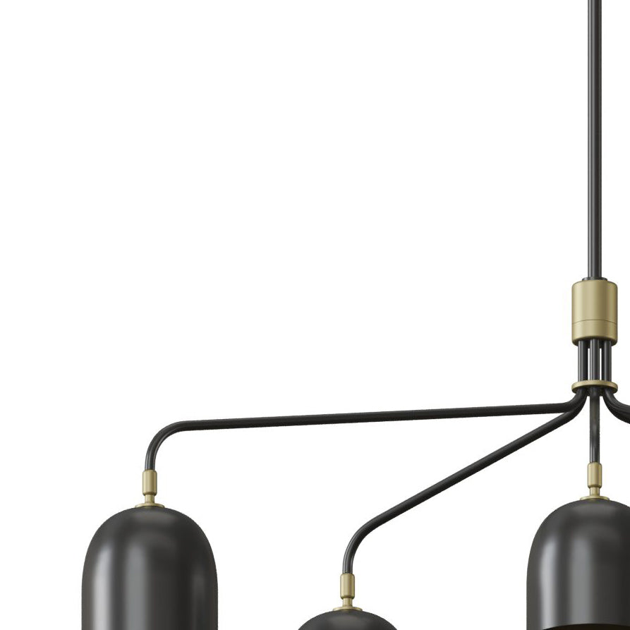 Aursolos Vintage Industrial Chandelier - Letslighting