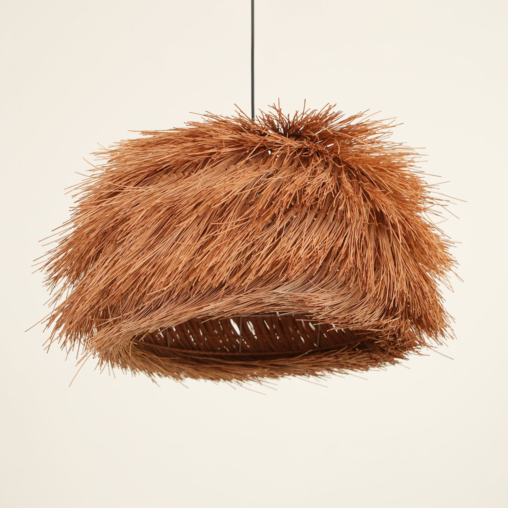 Wickora Vintage Wicker Pendant Lamp - Letslighting
