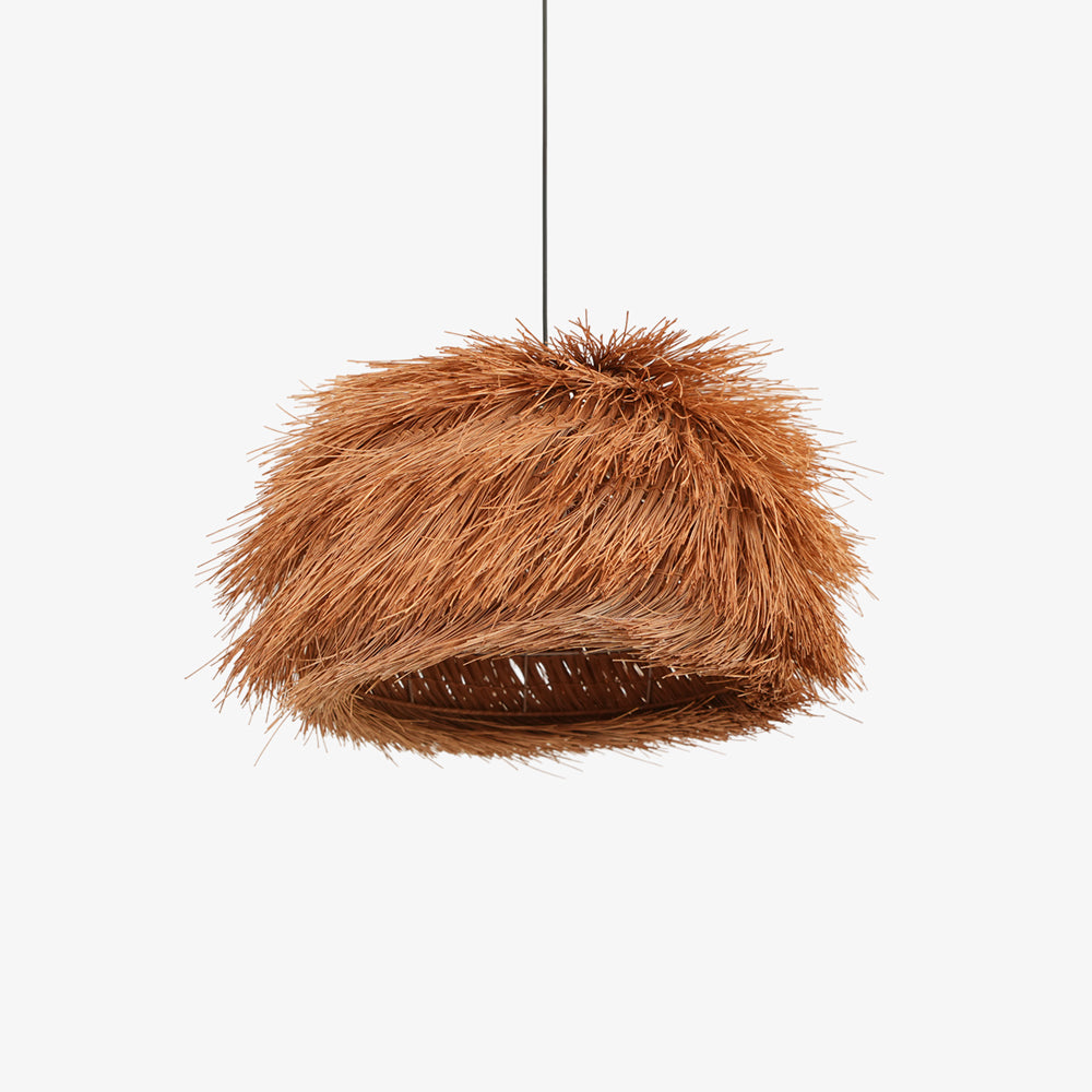 Wickora Vintage Wicker Pendant Lamp - Letslighting