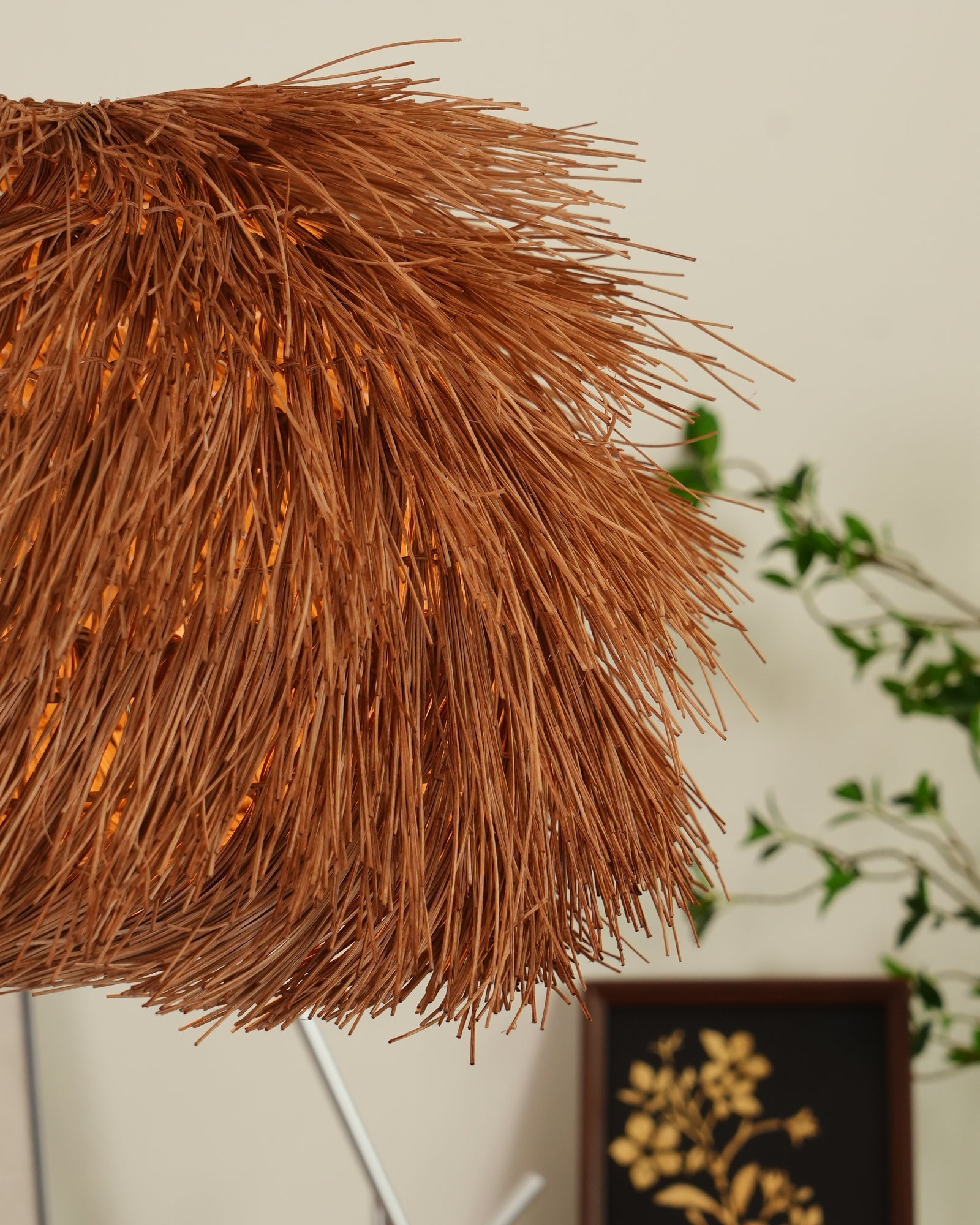 Wickora Vintage Wicker Pendant Lamp - Letslighting