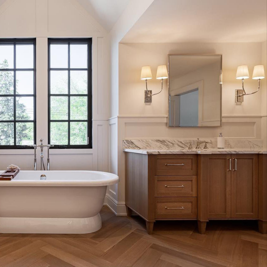 Silva Tapered Shade Wall Lamp Fabric - Letslighting