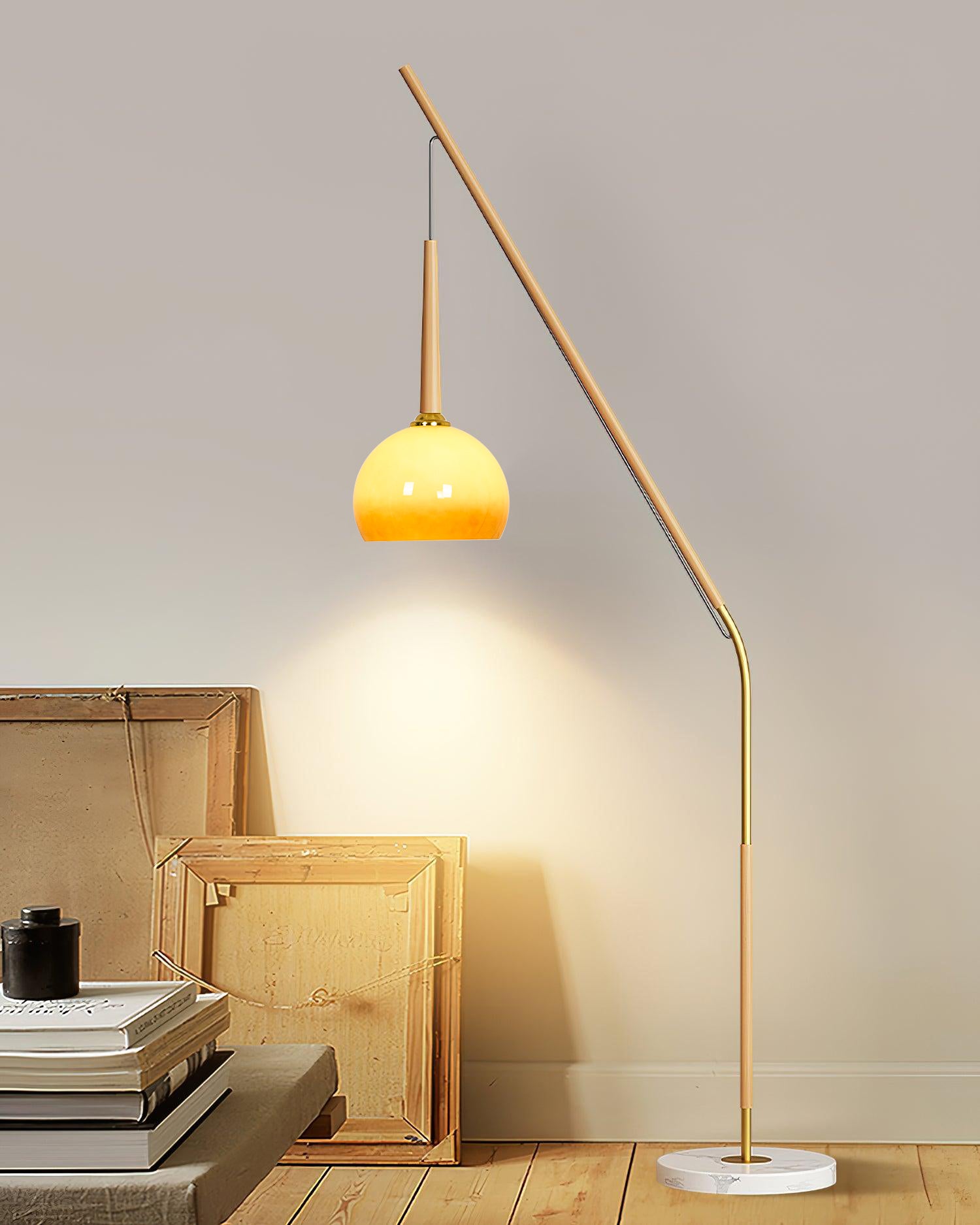 Catalil Retro Glass Floor Lamp - Letslighting