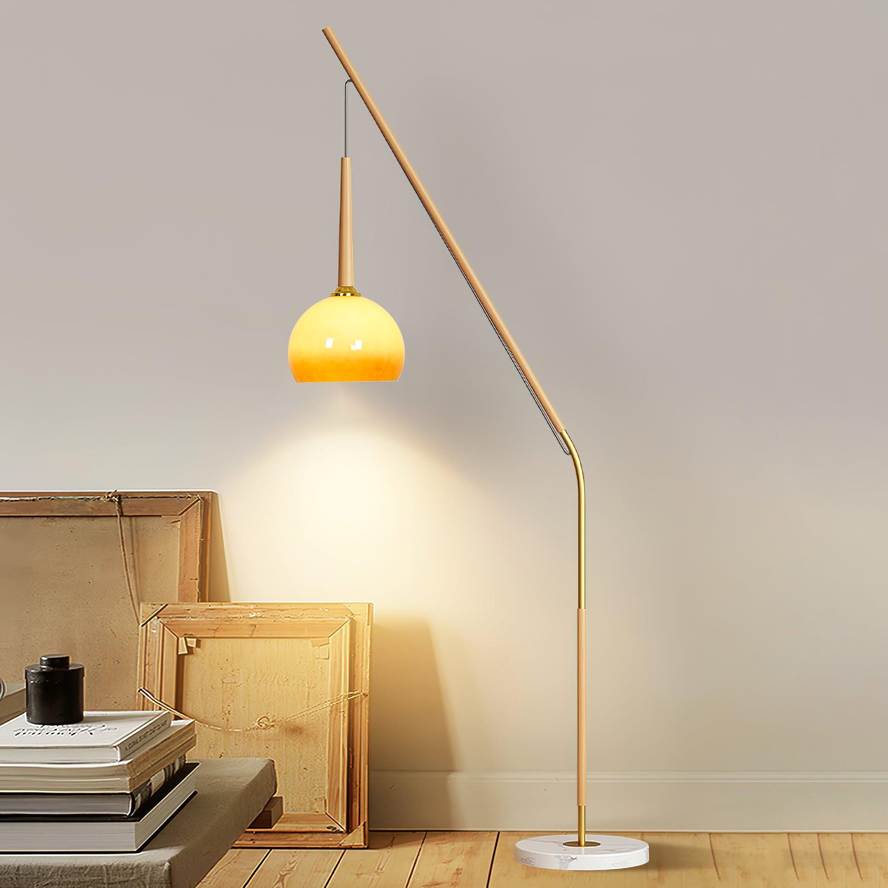 Catalil Retro Glass Floor Lamp - Letslighting