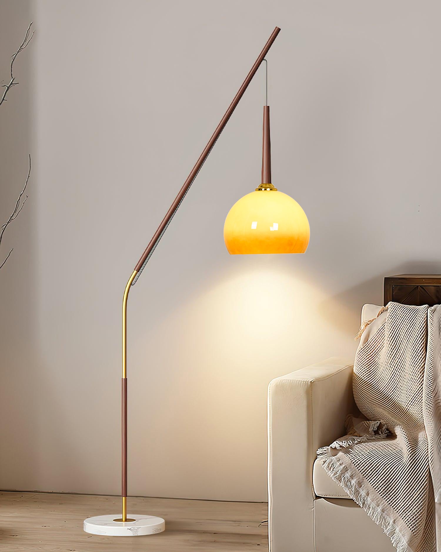 Catalil Retro Glass Floor Lamp - Letslighting