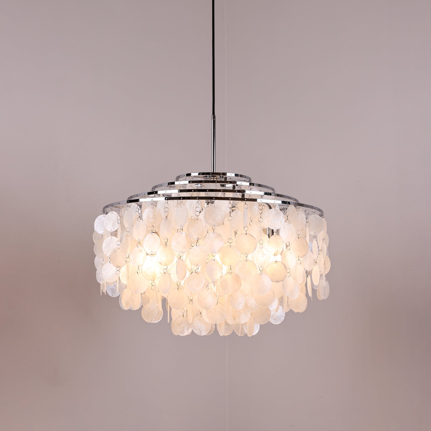 Lustra Pendant Lamp Round Shell Ring - Letslighting
