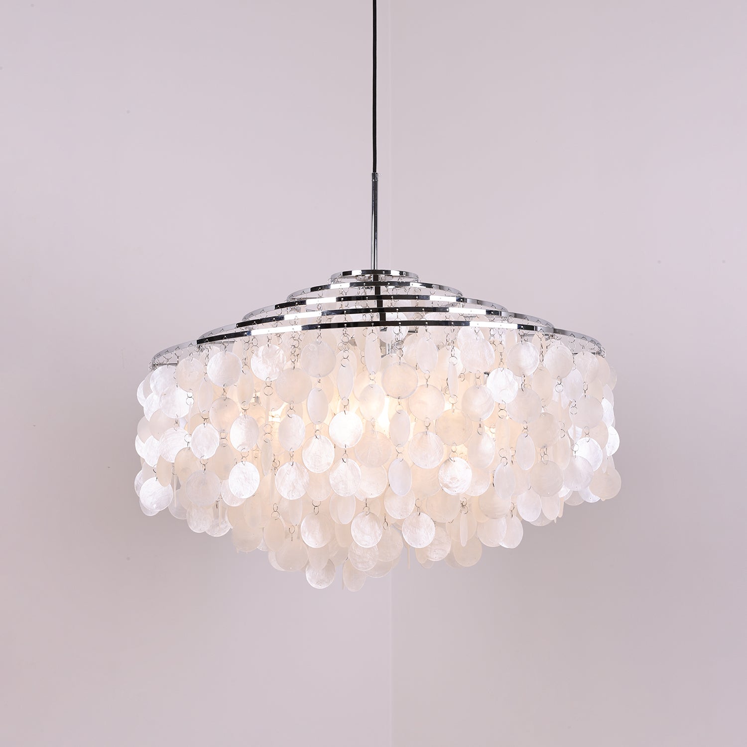 Lustra Pendant Lamp Round Shell Ring - Letslighting
