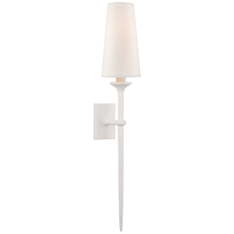 Velirara Vintage Industrial Brass Fabric Wall Lamp - Letslighting