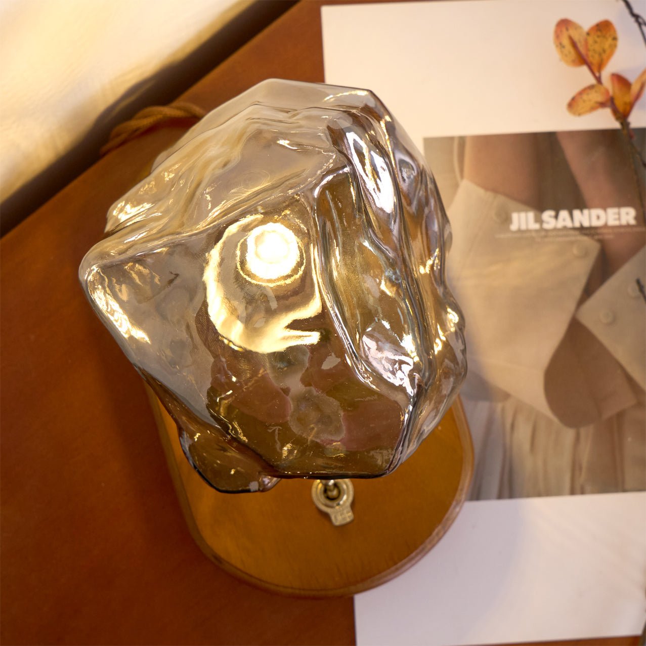 Maris Wood Artistic Table Lamp - Letslighting