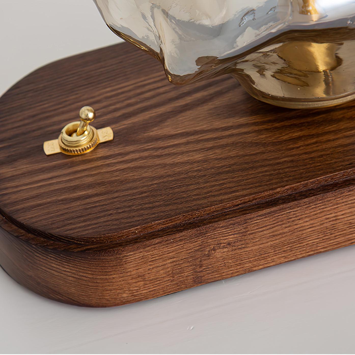 Maris Wood Artistic Table Lamp - Letslighting