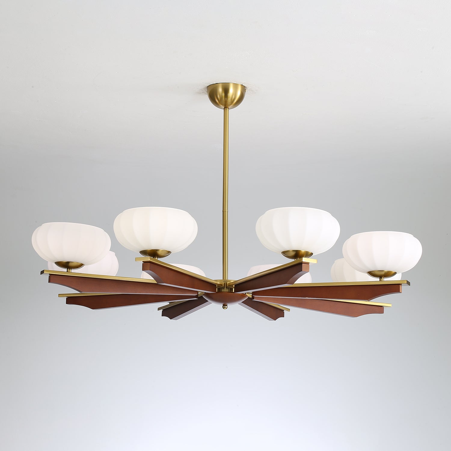 Uzoror Traditional Elegance Vintage Wood Chandelier - Letslighting