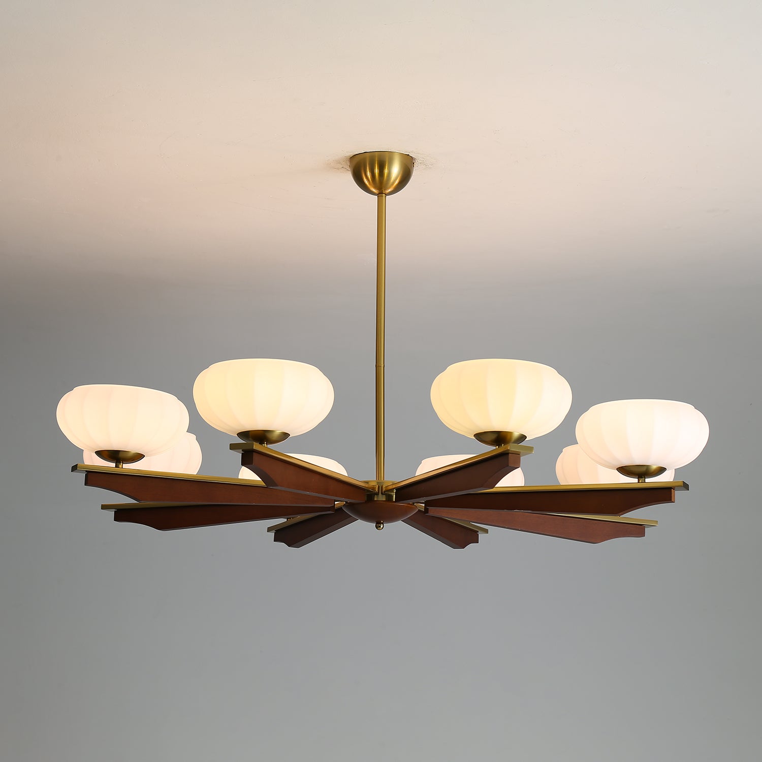 Uzoror Traditional Elegance Vintage Wood Chandelier - Letslighting