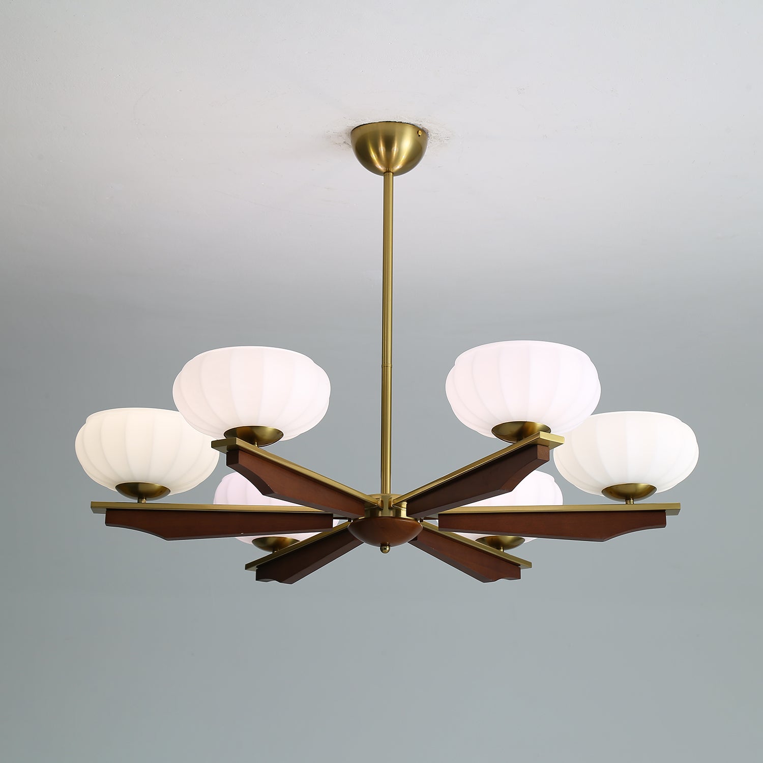 Uzoror Traditional Elegance Vintage Wood Chandelier - Letslighting