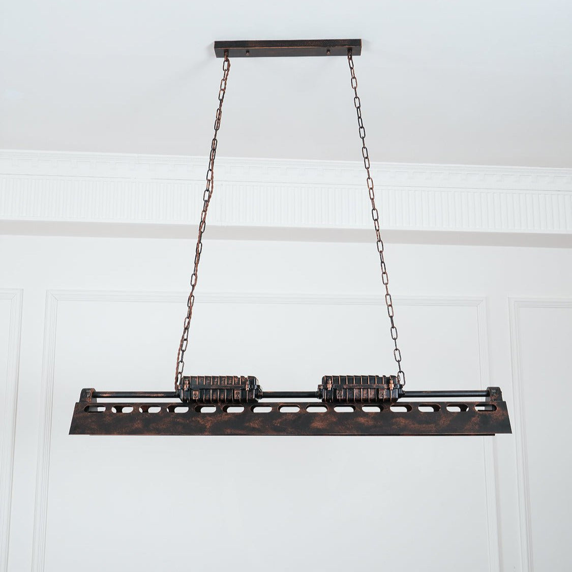 Epoch Industrial Steampunk Indoor Chandelier