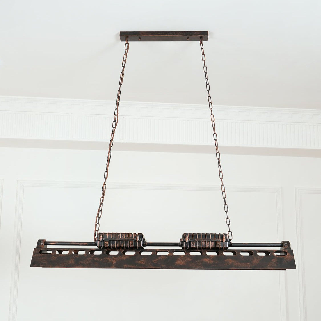 Epoch Industrial Steampunk Indoor Chandelier