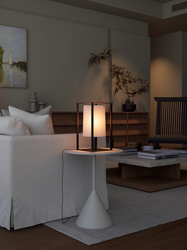 Cage Modern Paper Table Lamp