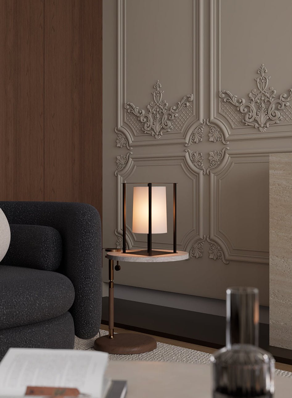 Cage Modern Paper Table Lamp